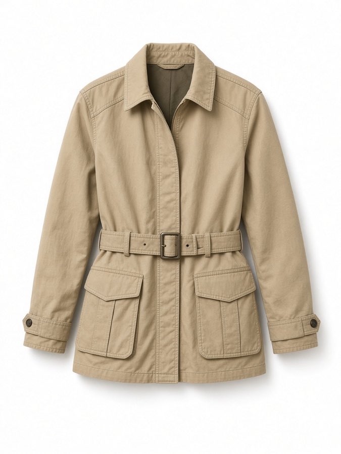 Belted Utility Jacket