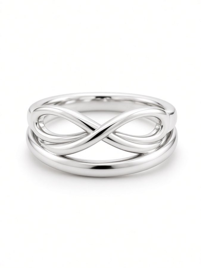 Blanc Infinity Ring