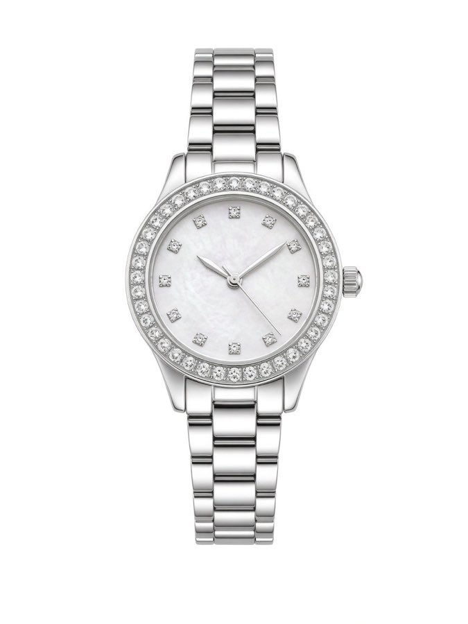 Crystal Bezel Watch