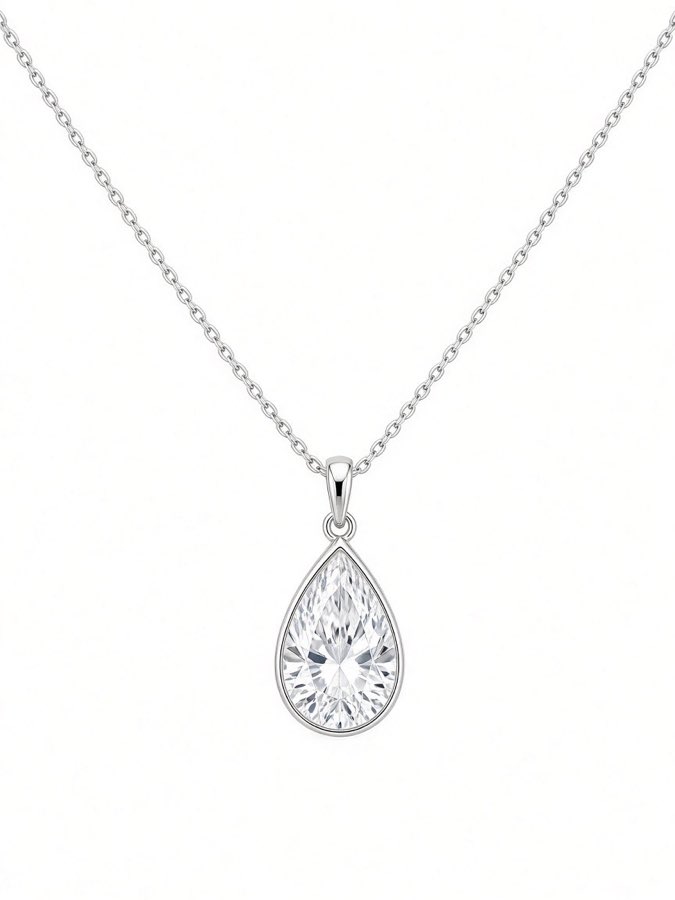 Crystal Teardrop Pendant