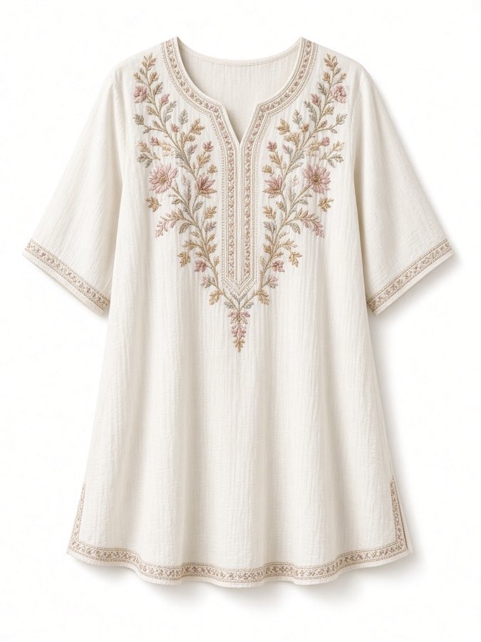 Embroidered Tunic