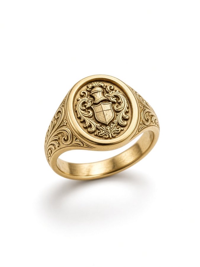 Heirloom Crest Ring
