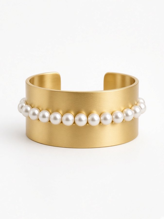 Pearl Strand Cuff