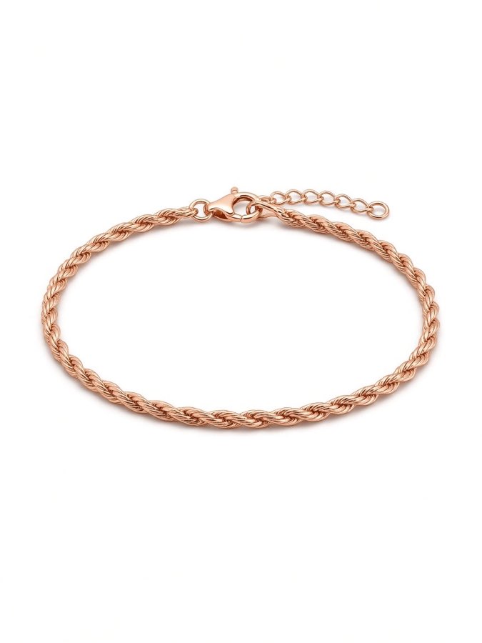 Rose Rope Bracelet