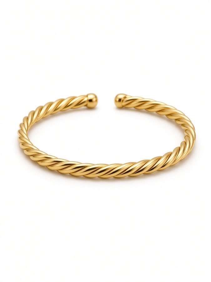 Twist Cable Bangle