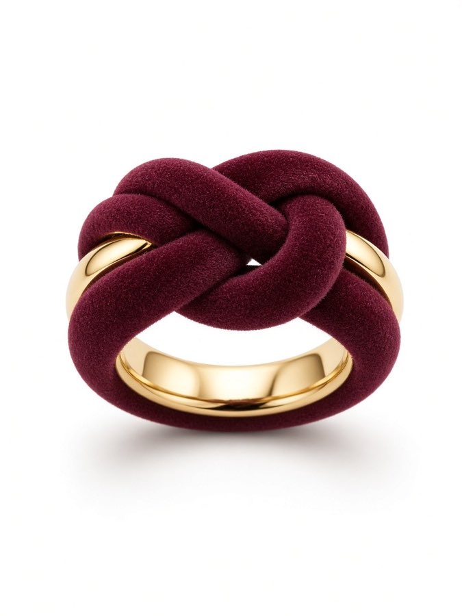 Velvet Knot Ring