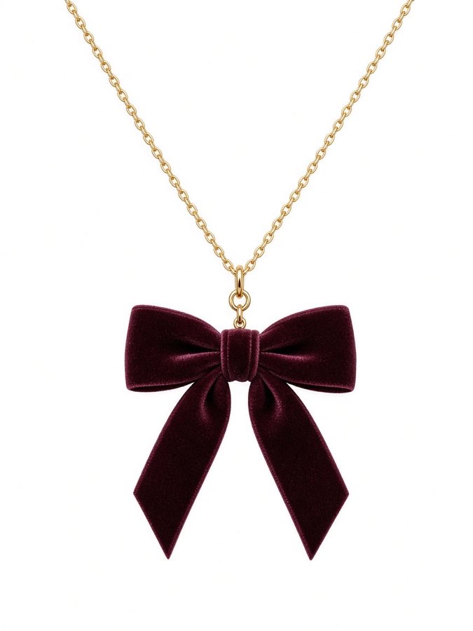 Velvet Ribbon Necklace