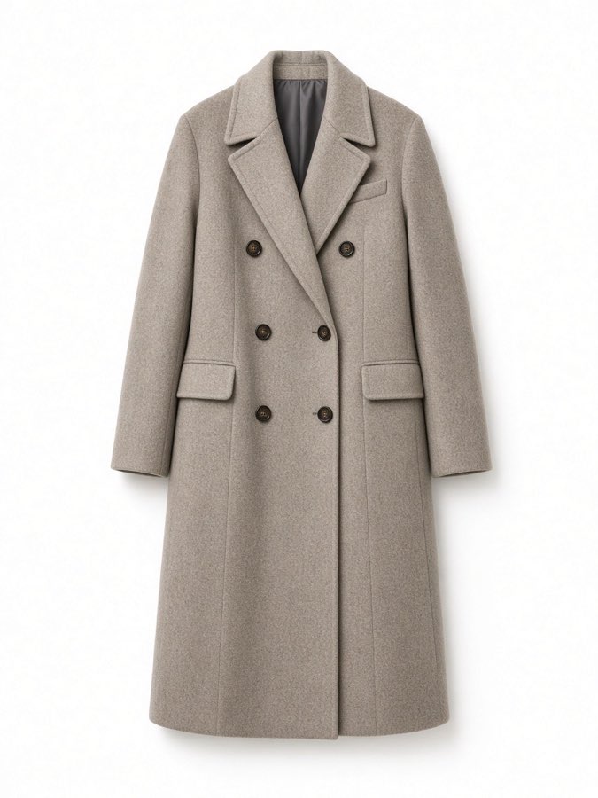 Wool Blend Coat